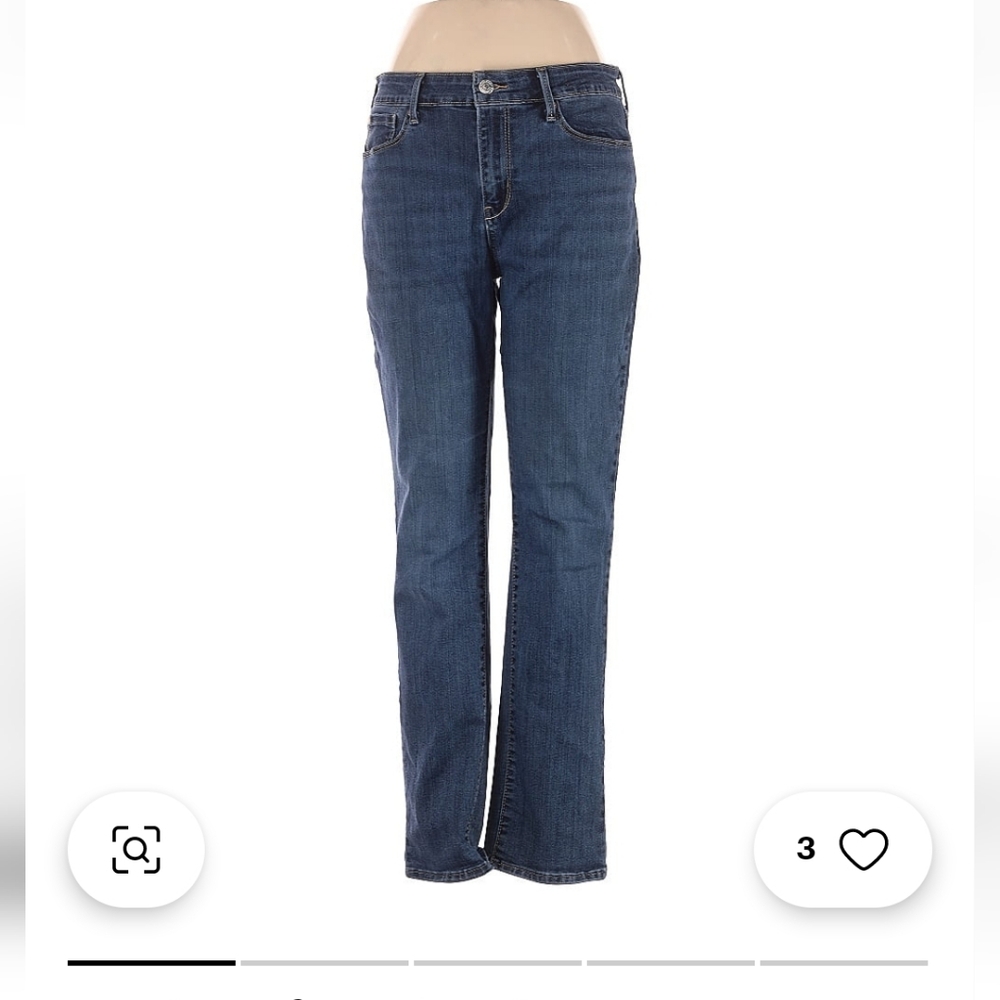 Denizen from Levi's Women's Dark Blue Boot Cut Jeans